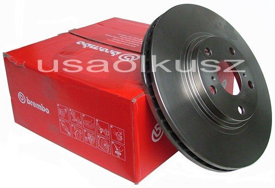 Przednia wentylowana tarcza hamulcowa Toyota Sienna 2004-2010 BREMBO !!!