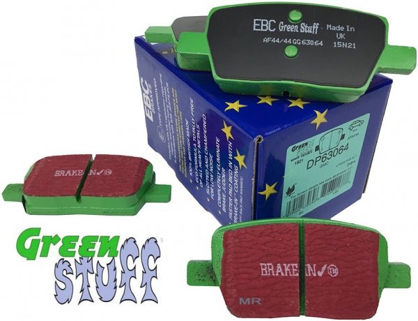 Tylne klocki GreenStuff + tarcze hamulcowe 315mm EBC seria Premium Chevrolet Camaro LT / LS 2016-