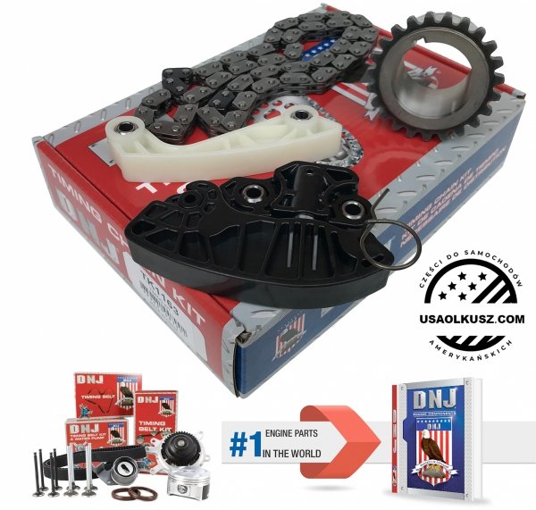 Rozrząd łańcuch napinacz ślizg koło zębate Jeep Wrangler JL 6,4 V8