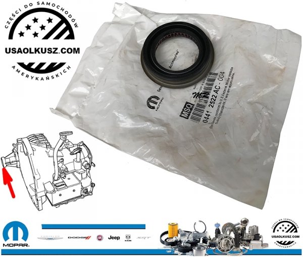 Oryginalny MOPAR uszczelniacz półosi napędowej Plymouth Breeze