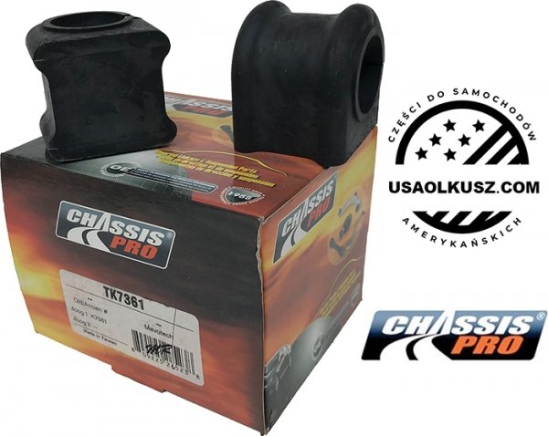 Gumy tuleje stabilizatora przedniego 33mm Dodge Durango 1998-1999