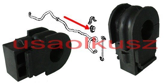 Guma stabilizatora przedniego 22mm Nissan X-Trail T31 2007-