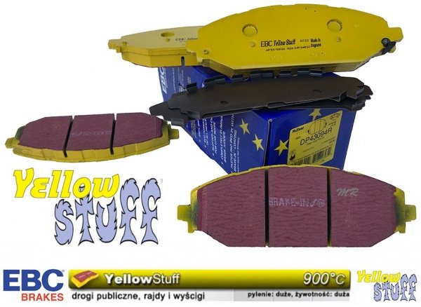 Klocki hamulcowe przednie EBC YellowStuff RAM 1500 DT 2019-