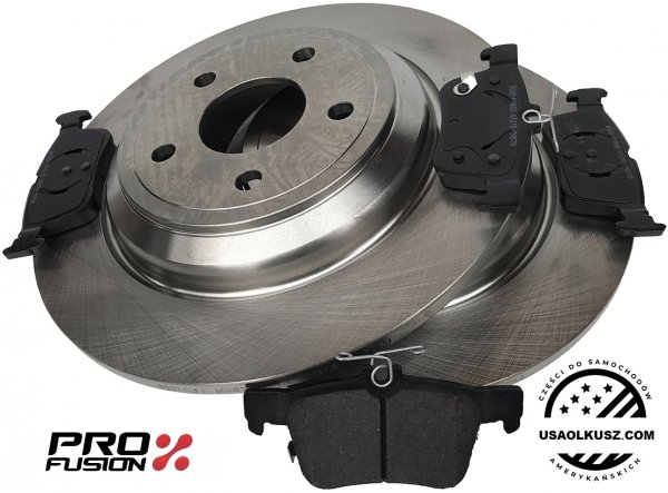 Tylne klocki + tarcze hamulcowe 302mm Ford Bronco Sport 2021-