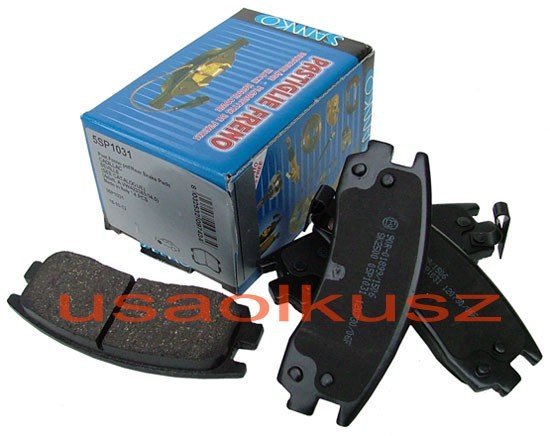 Klocki hamulcowe tylne Oldsmobile Silhouette 2002-2004