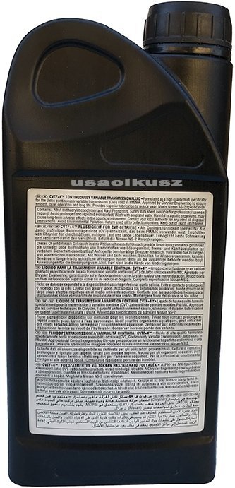 Oryginalny olej automatycznej bezstopniowej skrzyni MOPAR CVTF+4 Dodge Caliber