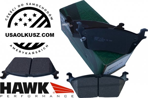 Klocki hamulcowe tylne HAWK LTS RAM 1500 DT 2019-