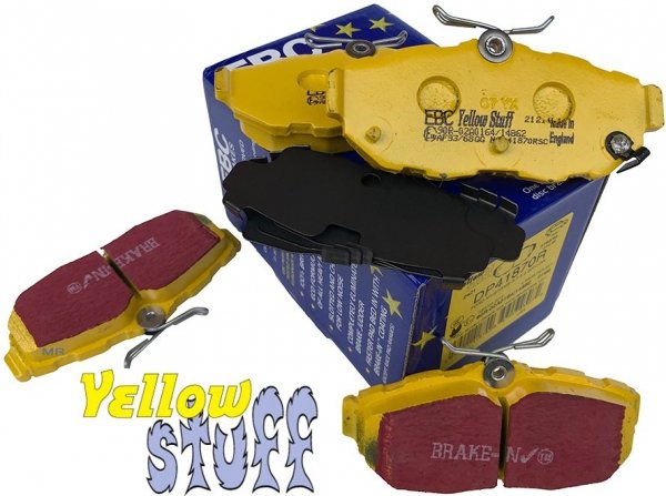 Klocki hamulcowe tylne EBC YellowStuff Ford Mustang 2005-2014