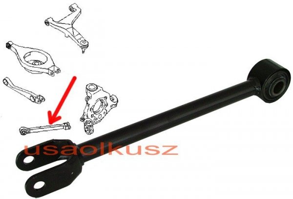Tylny dolny wzdłużny wahacz Nissan 350Z