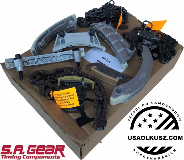 Rozrząd napinacze łańcuchy prowadnice GMC Terrain V6 2010-2017