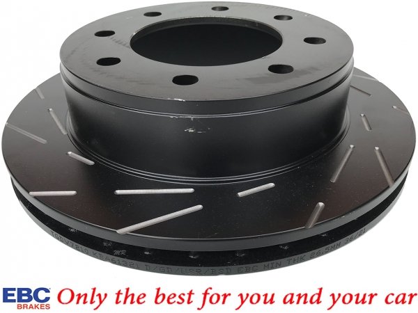 Tylna NACINANA tarcza hamulcowa 330mm EBC seria USR GMC Yukon XL 2500 2000-2007