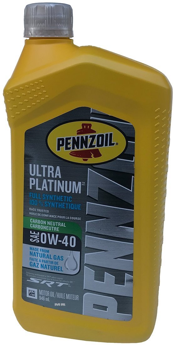 Olej PENNZOIL ULTRA 0W40 Dodge Magnum SRT