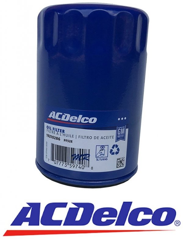 Filtr oleju silnika ACDelco PF52E Buick Regal 1982-1993