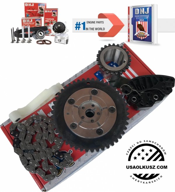 Rozrząd łańcuch napinacz ślizg koło zębate Dodge RAM V8 2009-