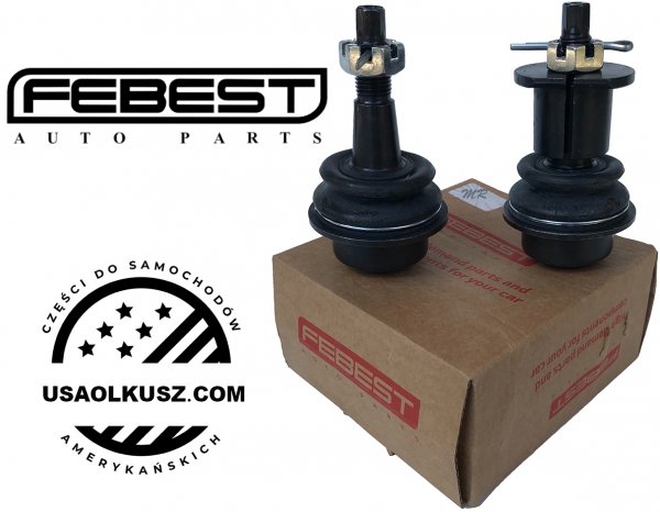 Zestaw sworzni przedniej zwrotnicy Jeep Wrangler JL 2018-