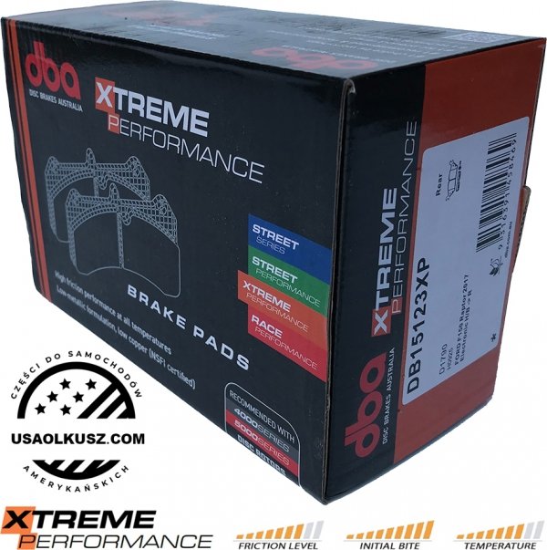 Tylne klocki hamulcowe DBA XTREME PERFORMANCE Lincoln Navigator 2018-