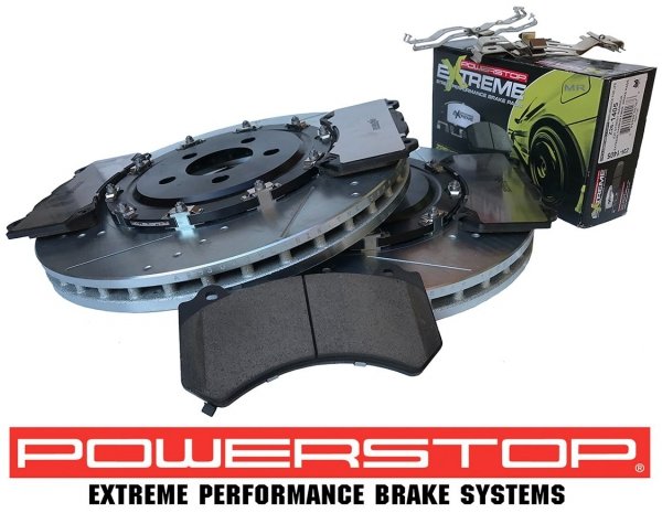 Przednie klocki Z26 + tarcze hamulcowe 390mm POWERSTOP  Dodge Charger SRT Hellcat