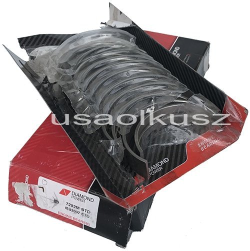 Panewki główne wału korbowego silnika STD BLOK ŻELIWNY Mercury Mountaineer 4,6 V8