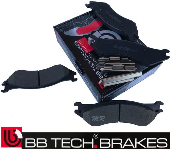 Tylne klocki hamulcowe z zestawem montażowym Dodge RAM 2500 2001-2008