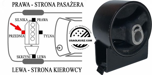 Poduszka silnika przednia Lancia Voyager 3,6 V6