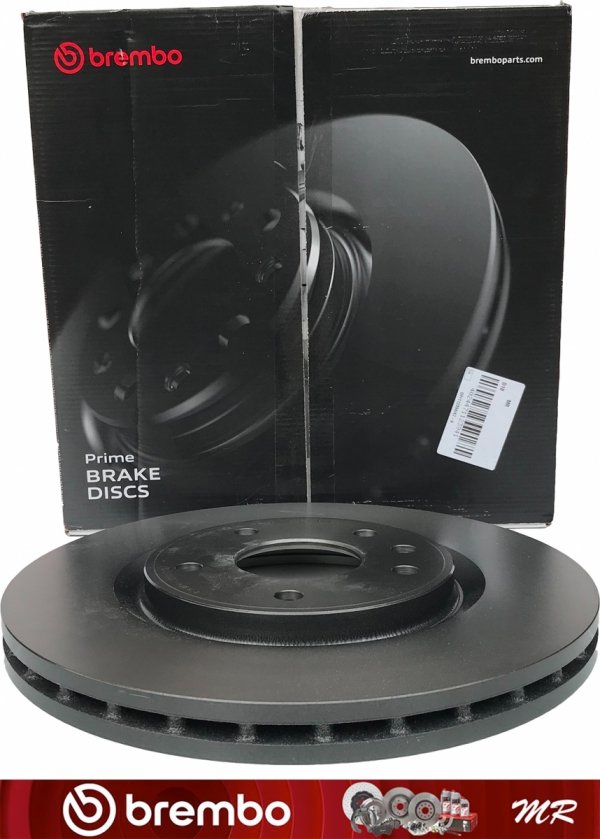 Klocki oraz tarcze hamulcowe przednie 330mm BREMBO Volkswagen Routan 2012-