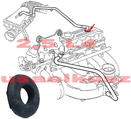 Uszczelniacz króćca pokrywy zaworów Jeep Wrangler -2006