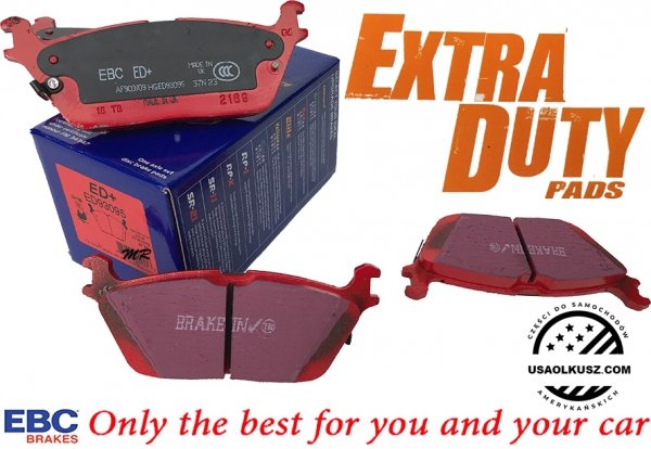 Klocki hamulcowe tylne EBC EXTRA DUTY ED RAM 1500 DT 2019-