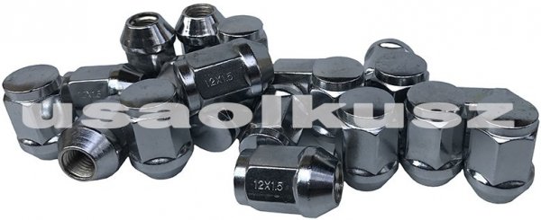 Kpl nakrętek kół chrom klucz 21mm Dodge Intrepid