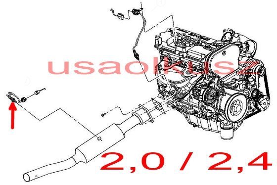 Sonda lambda Jeep Compass 2011-