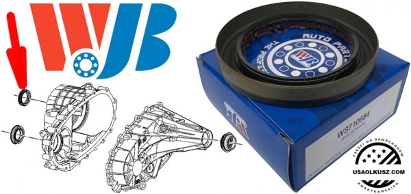 Uszczelniacz reduktora MP3023 2-Speed Dodge Durango 5,7 V8 2011-