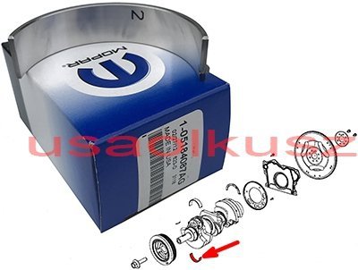 Panewka główna wału dolna +0,0036 Fiat Freemont 3,6 V6