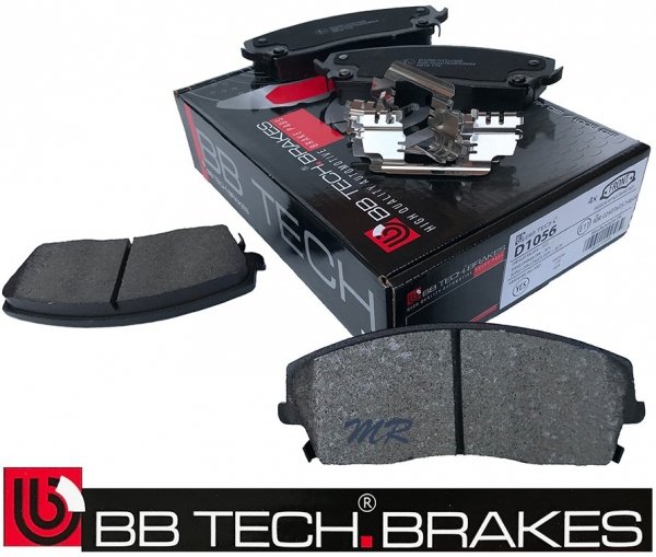 Przednie klocki + NACINANE tarcze hamulcowe 320mm BB-TECH Dodge Magnum