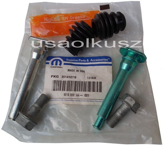 Prowadnice tylnego zacisku hamulcowego Pontiac Montana 2005-