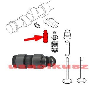 Popychacz hydrauliczny zaworu Jeep Wrangler JL 2,0 TD 2017-