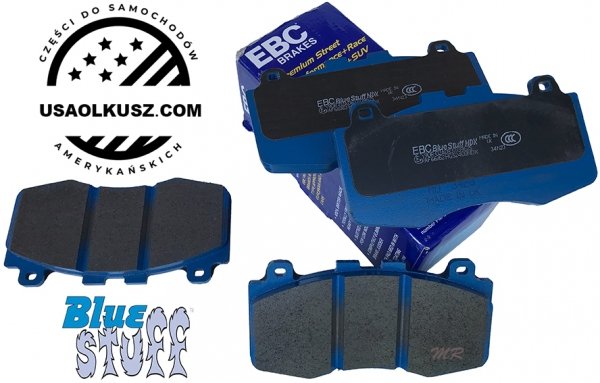 Klocki hamulcowe przednie EBC BlueStuff NDX Jeep Grand Cherokee Trackhawk 6,2 V8 Supercharged