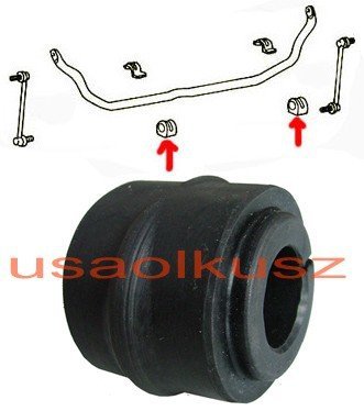 Guma stabilizatora przedniego 25mm Doage Charger RWD