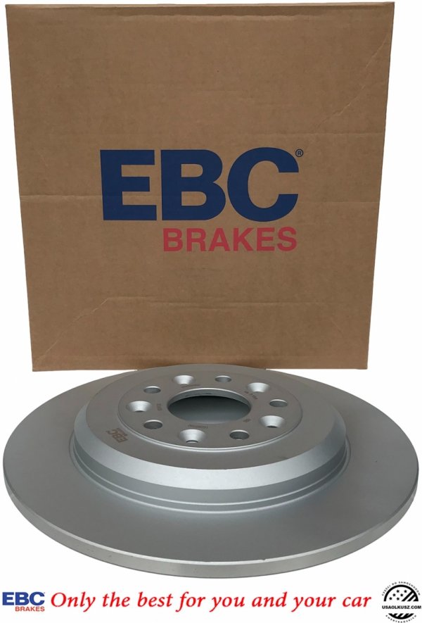 Tylne klocki GreenStuff + tarcze hamulcowe 330mm EBC seria Premium Lincoln MKT 2010-2019