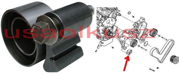 Rolka napinacza paska rozrządu Dodge Caravan 4,0 V6
