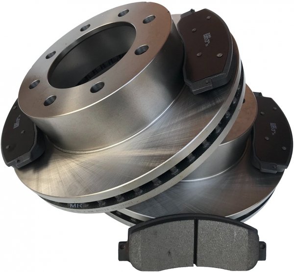 Przednie klocki + tarcze hamulcowe Ford F-250 F250 Super Duty 4x4 2005-2012