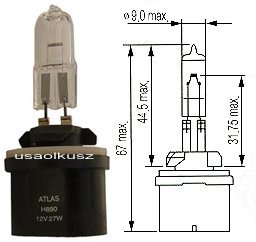 Żarówka halogenowa Buick Century 1997-2003 31,5W