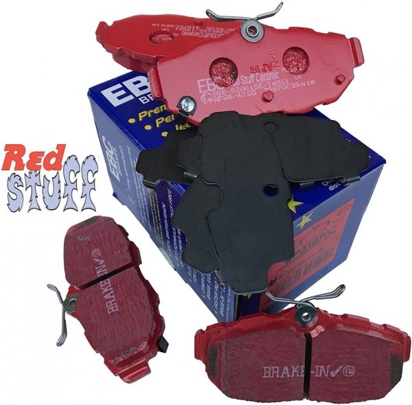 Klocki hamulcowe tylne ceramiczne EBC RedStuff Ford Mustang 2005-2014