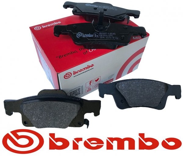 Klocki wentylowane tarcze hamulcowe tylne  BREMBO Dodge Durango 2011-
