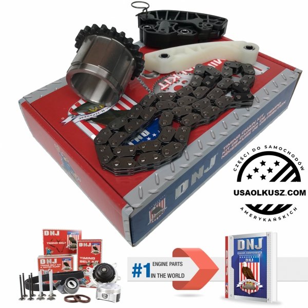 Rozrząd łańcuch napinacz ślizg koło zębate Jeep Grand Cherokee V8 2009-