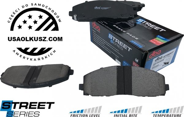 Klocki hamulcowe przednie STREET SERIES RAM Cargo Van 2012-2015