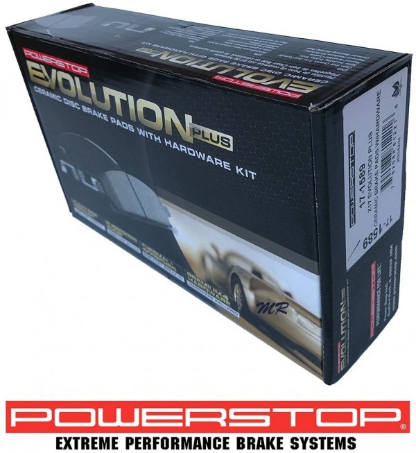 Klocki hamulcowe przednie POWERSTOP Z17 EVOLUTION PLUS Dodge RAM Cargo Van 2012-