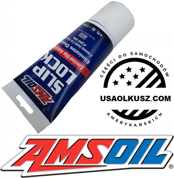 Dodatek do oleju przekładniowego AMSOIL Slip Lock modyfikator tarcia mostów z LSD  Lincoln Mercury