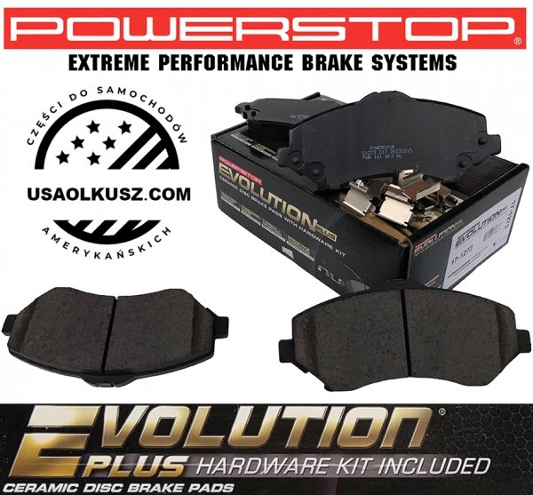 Klocki hamulcowe przednie POWERSTOP Z17 EVOLUTION PLUS Fiat Freemont -2013