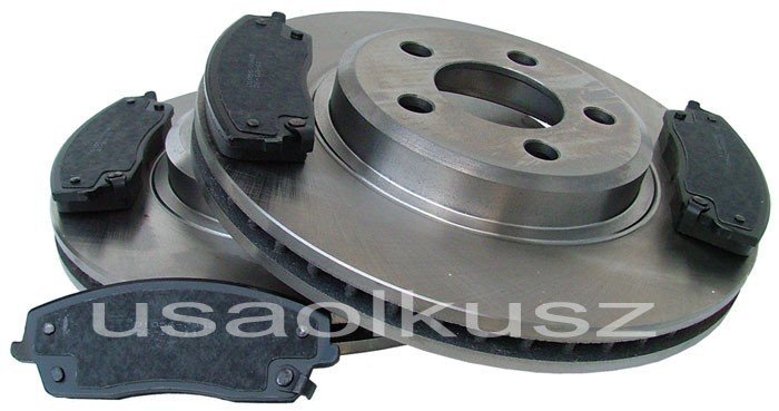 Przednie Tarcze 320mm Oraz Klocki Hamulcowe Chrysler 300c