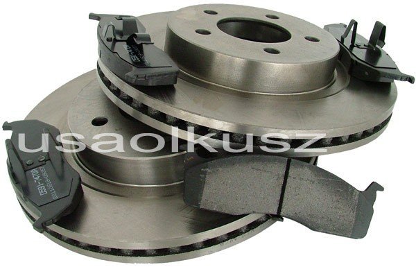 Tarcze 297mm 16 Oraz Klocki Hamulcowe Przednie Chrysler