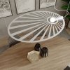 Lampa wisząca LEHDET biała